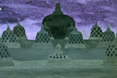 “Night at Borobudur” Briana Olivia Tangamus