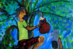 “Kithul Toddy Tapping” Sadew Rajapaksha