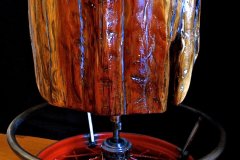 Automotive Grade Cedar Barstool