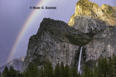 Bridalveil Falls Rainbow