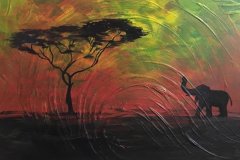 Sunset on the Savannah