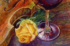 Rose Wine and Violin