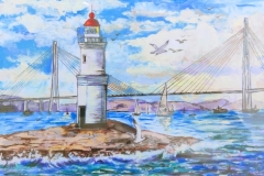 "Lighthouse in Vladivostok"