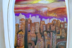 "Sunset City from Above"
