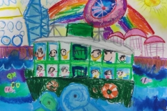 "A crossing of Victoria Harbor"