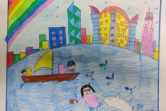 "A beautiful day in HK"