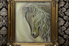 Golden horse