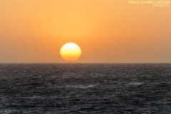 Sunset in the Gulf of Cadiz